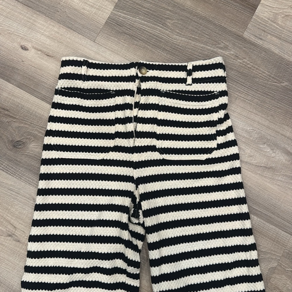 The Colette Striped Knit Crop Wide-Leg
Pants by Maeve. - Picture 2 of 2